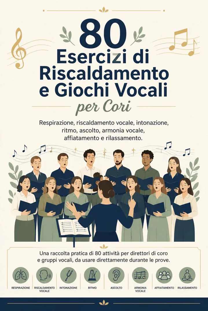 Pagina della guida di attività corali 1